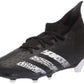 adidas Firm Ground Predator Freak .3 Soccer Shoe (boys) Black/White/Black 12 Little Kid