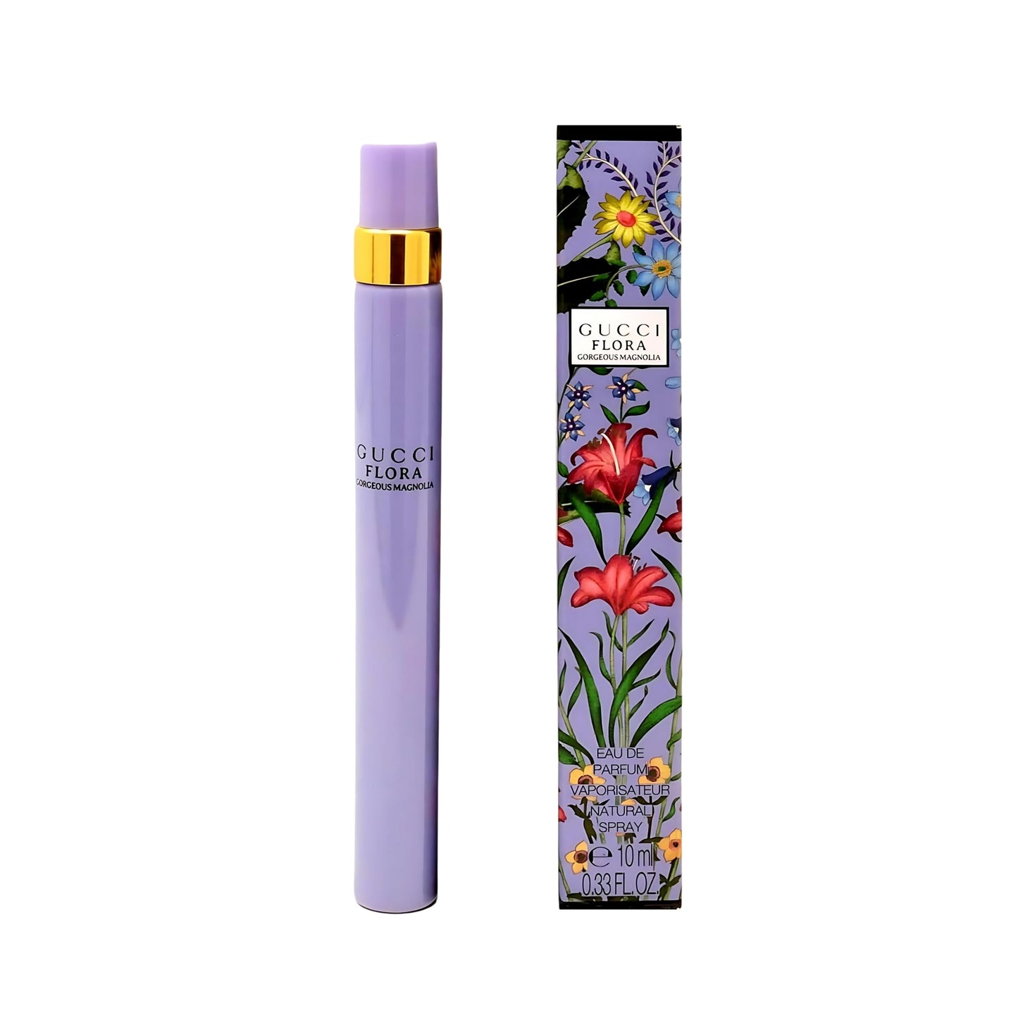 Gucci Gucci Flora Gorgeous Magnolia Eau de Parfum Vaporizador de viaje 0.33 oz / 10 ml eau de parfum