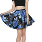 Juliet 805 Two-Piece Short Party Dress Print Skirt Off-Shoulder