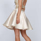 Juliet 811 Two-Piece Short Dress Cut-Out Back