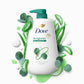 Gel de ducha Dove con dosificador Aloe & Eucalipto Tonificante Para una piel suave como la de una loción durante 24h Limpiador hidratante sin sulfatos ni parabenos 907 g