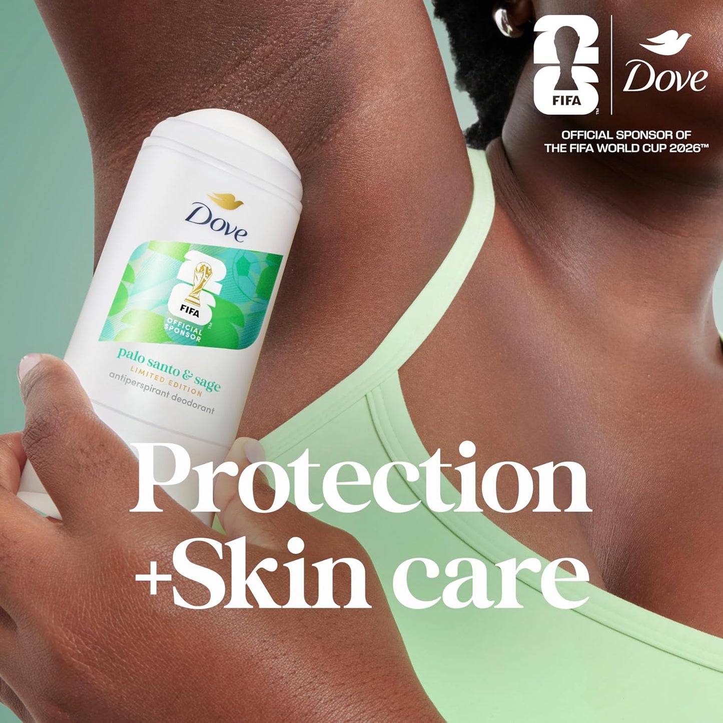 Dove Barra Sólida Palo Santo y Salvia para 72 Horas de Protección contra el Sudor y el Olor Sin Alcohol 74 g