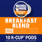 Maxwell House Breakfast Blend Mild Roast K-Cup Coffee Pods, 10 ct Box