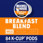 Maxwell House Breakfast Blend Tostado Suave Cápsulas de Café K-Cup, Caja de 84 unidades