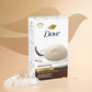Dove Beauty Bar Jabón en barra Restaurador de Coco y Manteca de Cacao, 6 unidades para piel restaurada, nutre la piel 106 g