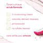 Exfoliante Corporal Dove con Pitahaya y Crema de Coco, Exfolia y Nutre Profundamente para una Piel Suave y Radiante 425 g