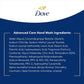 Dove Advanced Care Hand Wash Deep Moisture 4 Count for Soft, Smooth Skin, More Moisturizers than the Leading Ordinary Hand Soap, 12 oz
