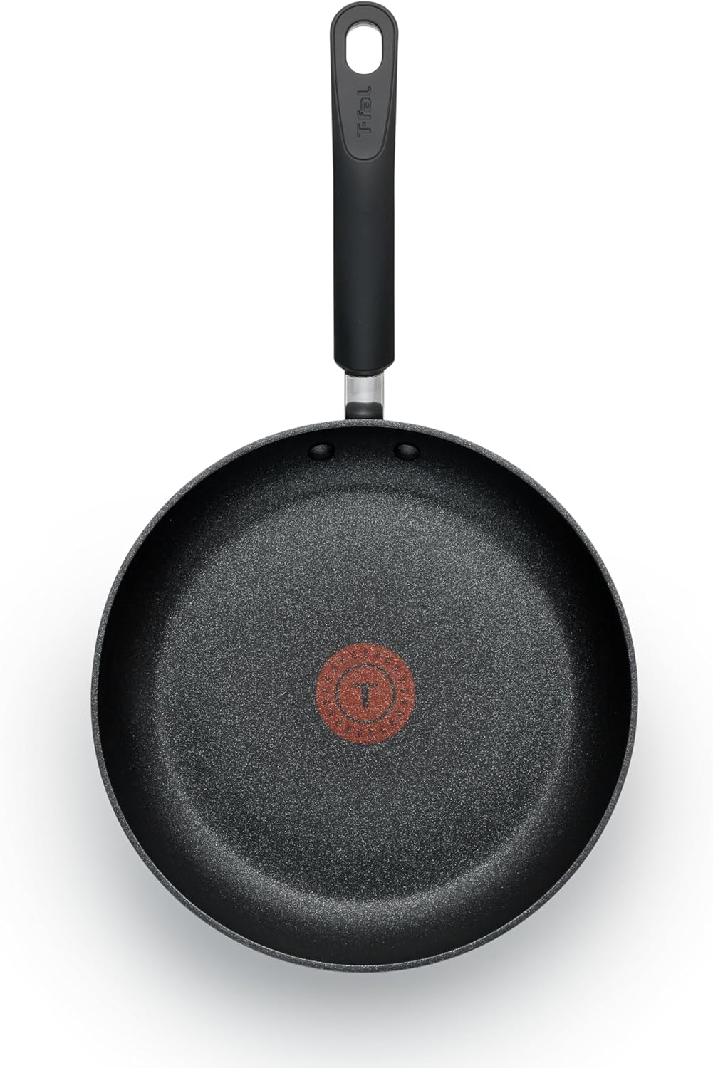 T-fal C4610263 Sartén Antiadherente Titanium Advanced con Indicador de Calor Thermo-Spot Apto para Lavavajillas, 8 Pulgadas, Negro