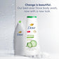Dove Gel Corporal Pepino Refrescante y Té Verde Paquete de 4 Limpiador que Refresca la Piel y Elimina Eficazmente las Bacterias a la Vez que Nutre tu Piel 591 ml