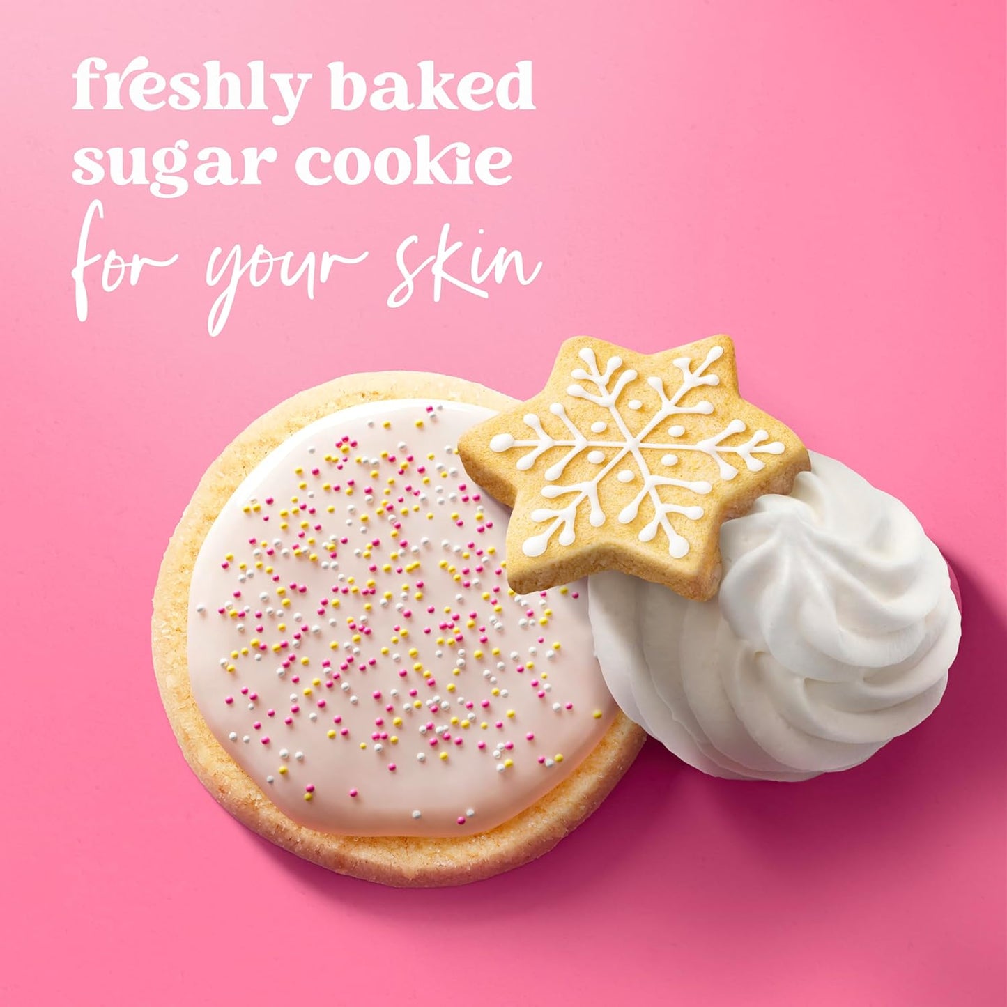 Dove Edición Limitada Dulces Festivos Mixtos Paquete Económico de 3 Unidades de Galletas de Azúcar con Chispas para una Piel Hidratada y Suave