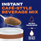 Maxwell House Mezcla para Bebida Instantánea Estilo Café, Fácil de Preparar, 1 Bote, para un Café Rápido por la Mañana o un Gusto por la Tarde, Café Avellana, Lácteo Kosher, 9 oz