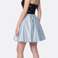 Juliet 829 Two-Tone Sweetheart Short A-Line Dress