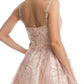 Juliet 838 Homecoming Short Dress Applique and Glitter