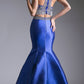 Cinderella Divine 84016 Beaded Bodice 2 Piece Mermaid Gown T-Back