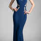 Cinderella Divine 84222 Floor Length Prom Dress with Cut Outs