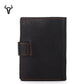 Craftsman Leather Pocket Mid-length Multiple Slots Men's Wallets