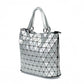 Women's Clearance Geometric Diamond Pattern Fashion Portable Special Bucket Bags