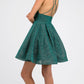 LIQUIDACIÓN - Vestido corto de cuello en V línea A Juliet 850 con bolsillos (Talla XS)