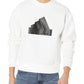 adidas Mens Future Icon Badge of Sport Crewneck White/Black X-Large
