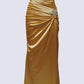 CLEARANCE - Cinderella Divine 8530 Satin Dress Ruched Bodice Sweetheart