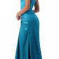 CLEARANCE - Cinderella Divine 8530 Satin Dress Ruched Bodice Sweetheart