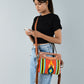 Western Leather Clutch Tooling Purse