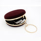 Women's Round Dinner Diamond Veet Clutch Evening Bags