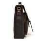 Men's Crazy Horse Leather Genuine Computer Work For Men's Briefcases