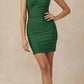 Vestido de fiesta de bienvenida ajustado Juliet 869 con corsé en la espalda