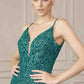 Juliet 870 Fully Sequin-Print Elegant Homecoming Short Dress