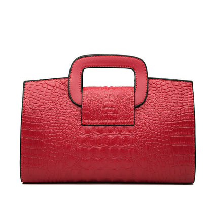 Women's Spring Clutch Crocodile Pattern Fashion Snakeskin Shoulder Bags