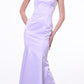 Cinderella Divine 8792 Strapless Sweetheart Neckline Mermaid Satin Gown
