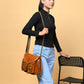 2-Pocket Leather Sling For Women