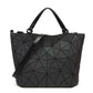 Women's Geometric Diamond Plaid Luminous Messy Handbags