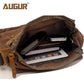 Women's & Men's Flying Grid Canvas And Vertical Retro Men's Messenger Bags