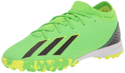 adidas X Speedportal.3 Turf Soccer Shoe Solar Green/Solar Red/Solar Yellow 11.5 US Unisex Little Kid