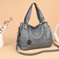 Women's Large Capacity Mom Soft Leather Tide Bags