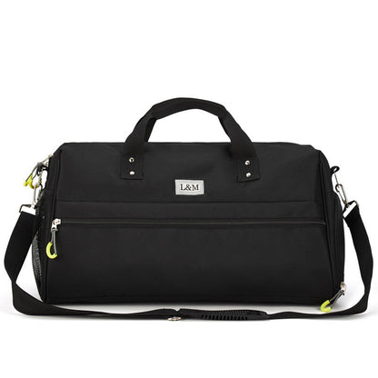 Women's & Men's Dry Wet Separation Yoga Large Capacity Korean Travel Bags