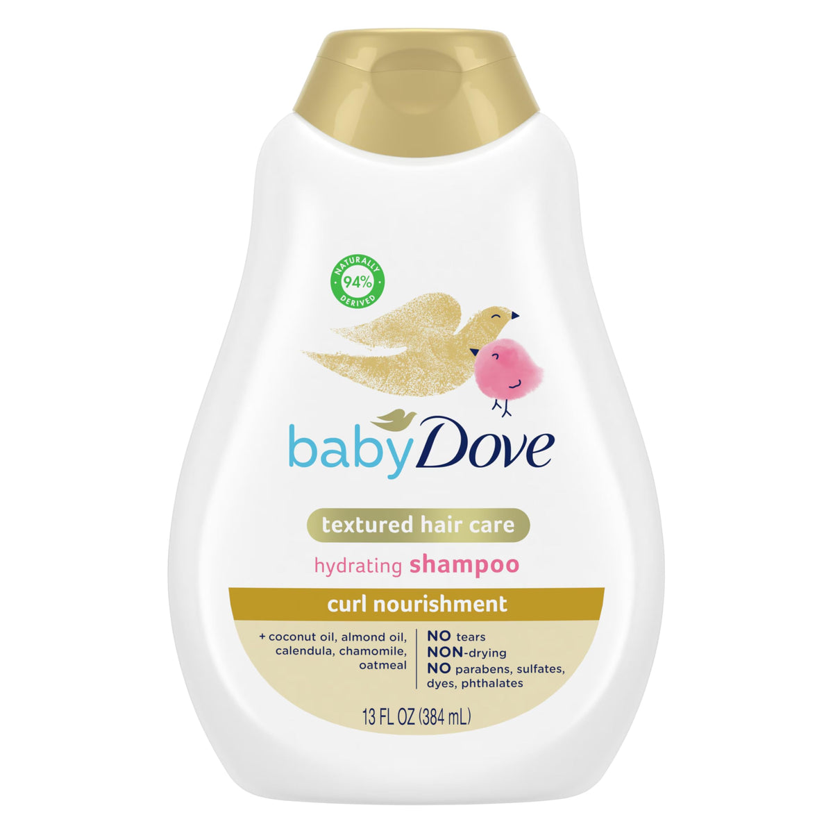 Dove Baby Champú Hidratante Texturizado - 13 fl oz
