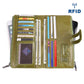 Women's Retro Fashion Leather Long Cowhide Mobile Ladies Wallets
