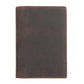Genuine Leather Passport Swiping Document Ticket Card Holder