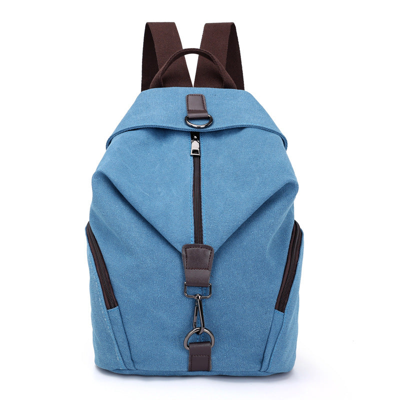 Women's Canvas Retro College Fashion Korean Style Shoulder Bags