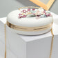 Women's Retro Style Flower Dinner Temperament Chain Crossbody Bags