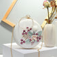 Women's Retro Style Flower Dinner Temperament Chain Crossbody Bags