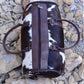 Cowhide Weekend Bag - Stylish Overnight Duffel, Genuine Cow Hide Leather, Perfect for Travel & Getaways, Unique Gift Idea