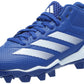 adidas Adizero Impact.2 Molded American Football Sneaker Team Royal Blue/White/Team Royal Blue 5 US Unisex Big Kid