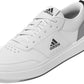 adidas Mens Park Street Sneaker White/White/Black 6