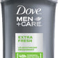 Dove Men+Care Desodorante en Barra Extra Fresco 85 g (Paquete de 3)