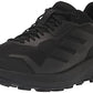 adidas Mens Terrex Trailrider Trail Running Shoe Black/Black/Grey 7