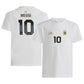 adidas Lionel Messi #10 Argentina National Team Youth Size Player Name & Number T-Shirt (White Youth X-Large-18/20)